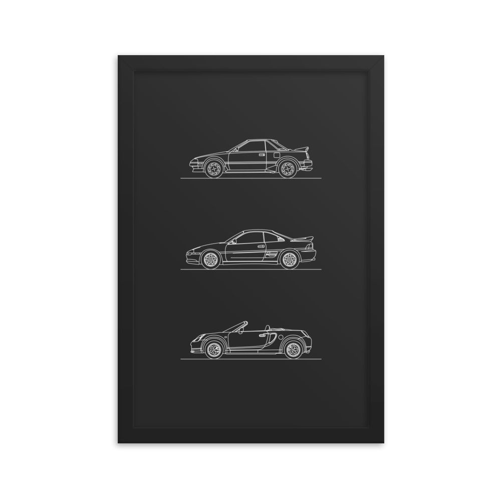 Toyota MR2 Evolution Poster
