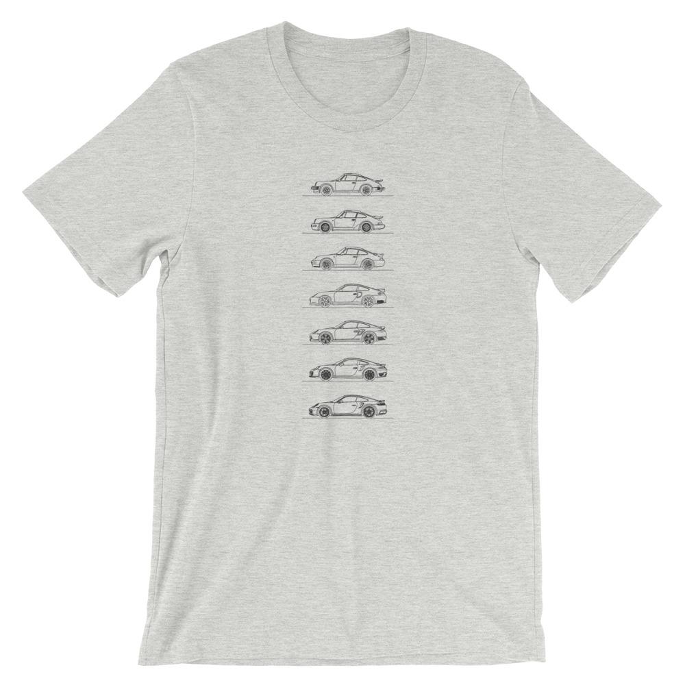 Porsche 911 Turbo Evolution T-shirt - Artlines Design