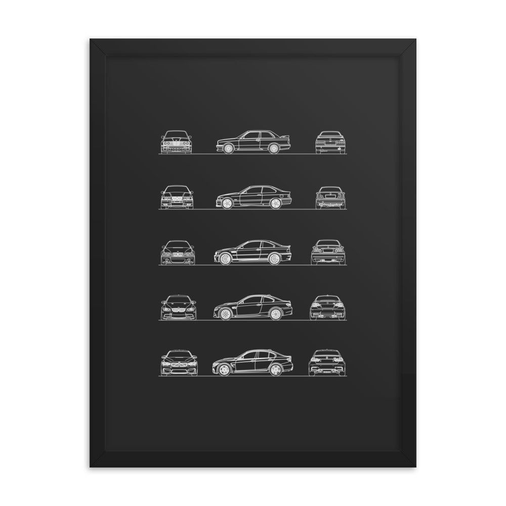 BMW M3 Evolution FSR Poster