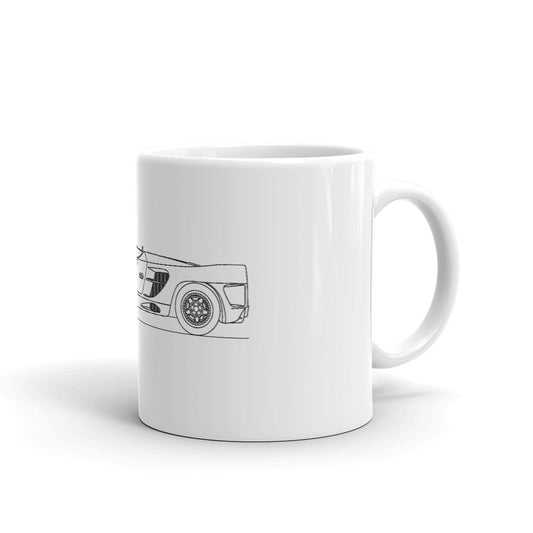 Vector WX-3 Outline mug on a stylish display