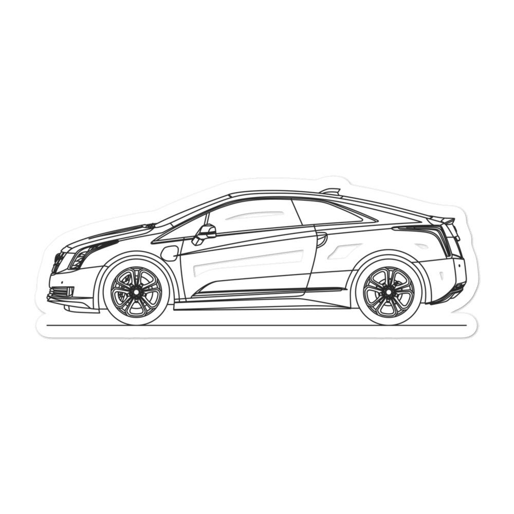 Cadillac ELR Sticker - Artlines Design