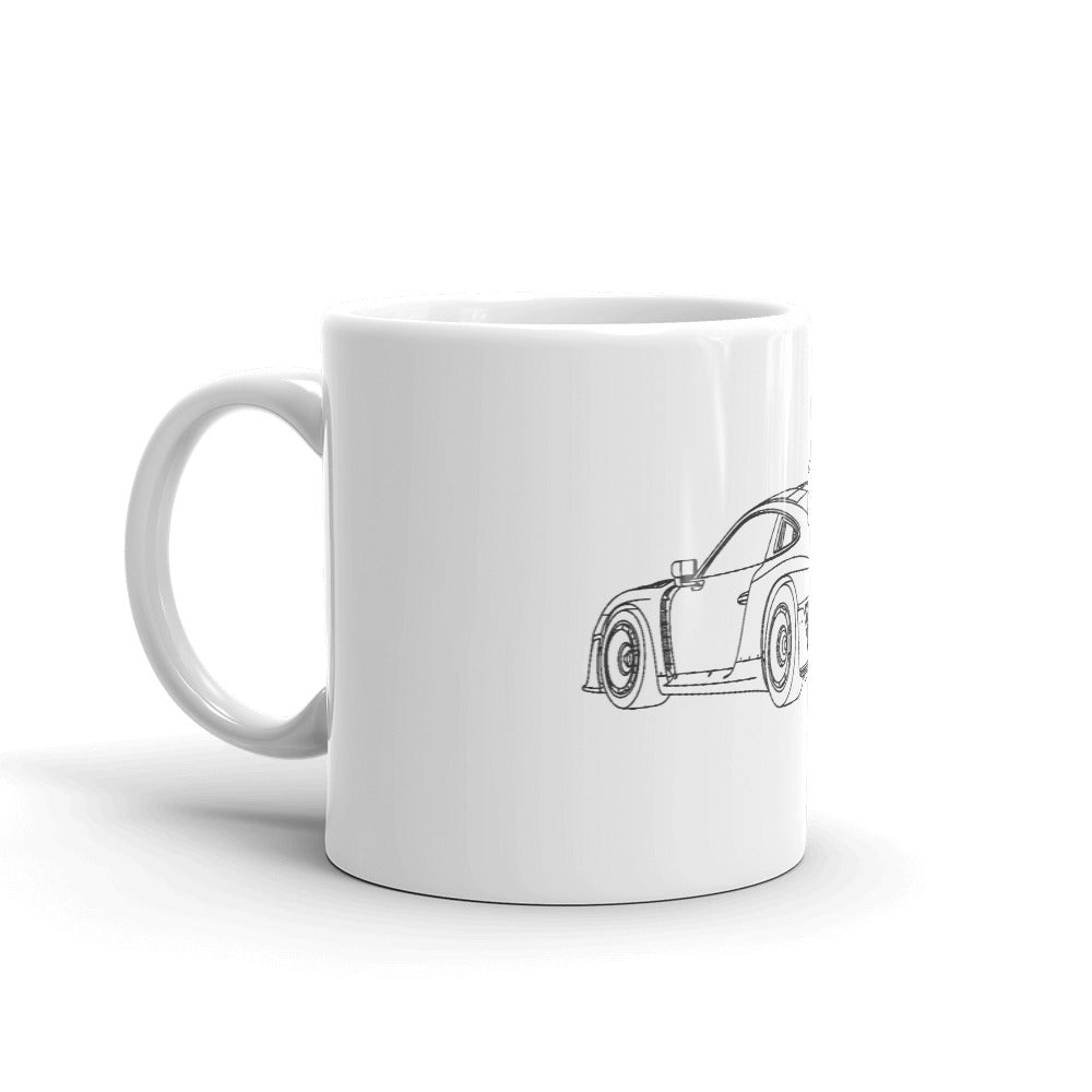 Porsche 935 RTQ mug with unique design