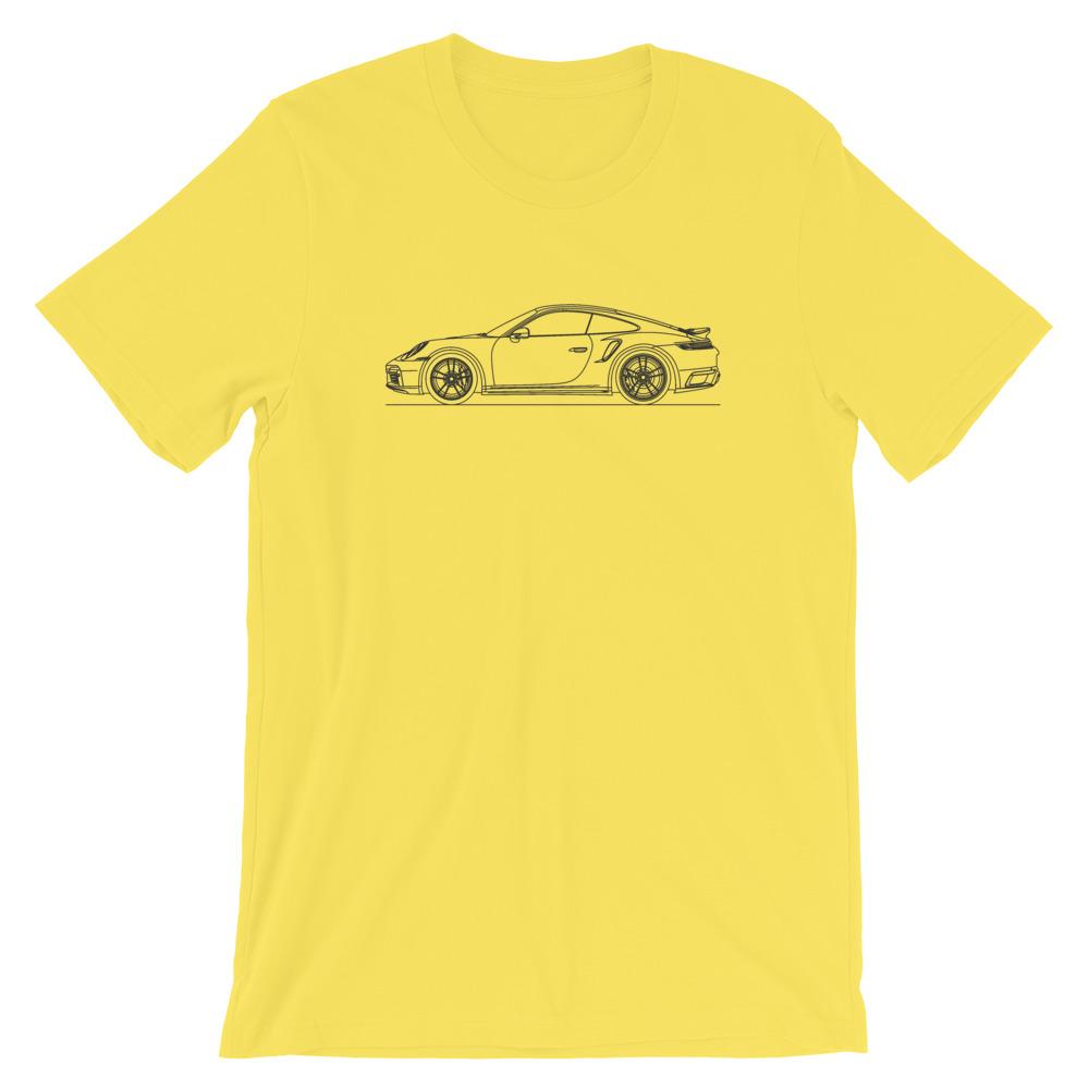 Porsche 911 992 Turbo S t-shirt design