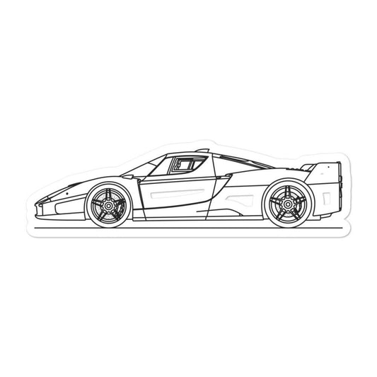 Ferrari FXX Sticker - Artlines Design