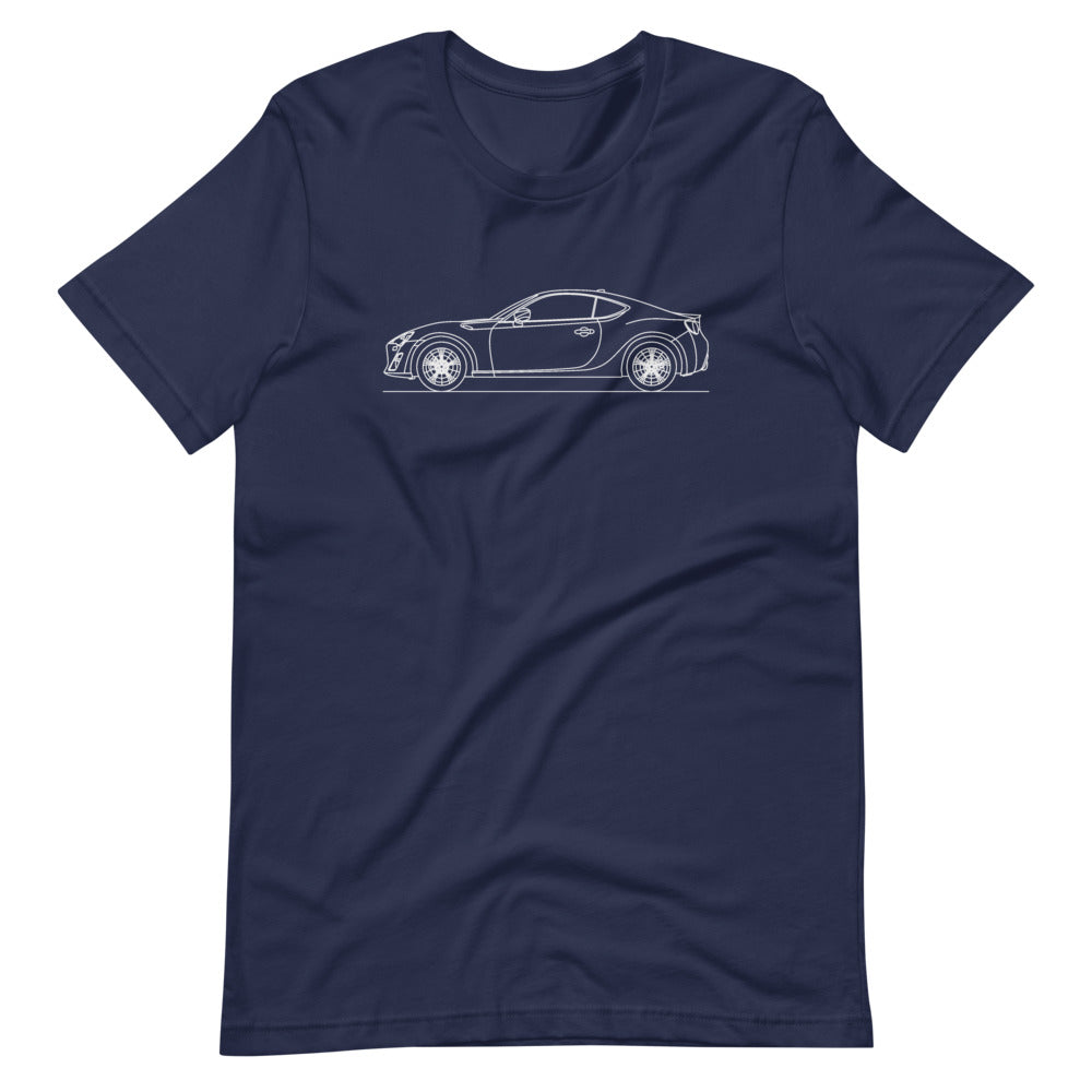 Subaru BRZ t-shirt design with graphic print
