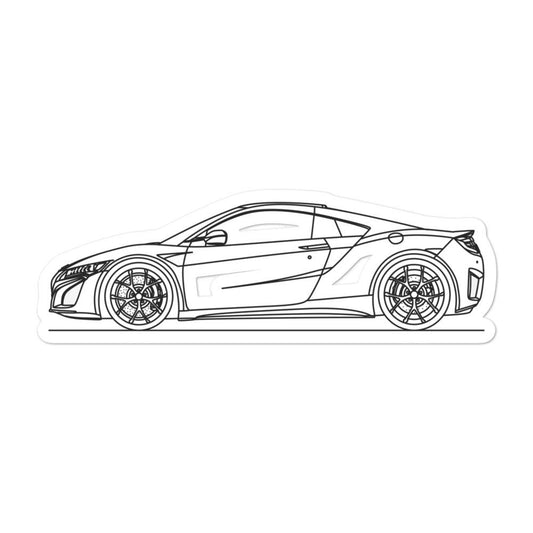 Acura NSX II Sticker - Artlines Design