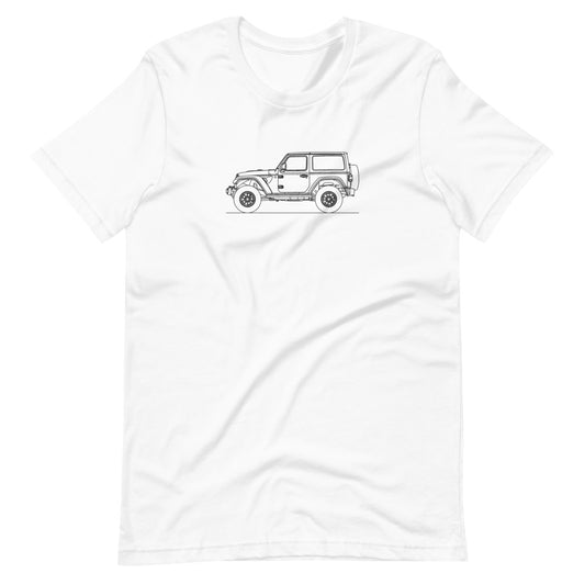 Jeep Wrangler JL 2 Door t-shirt design