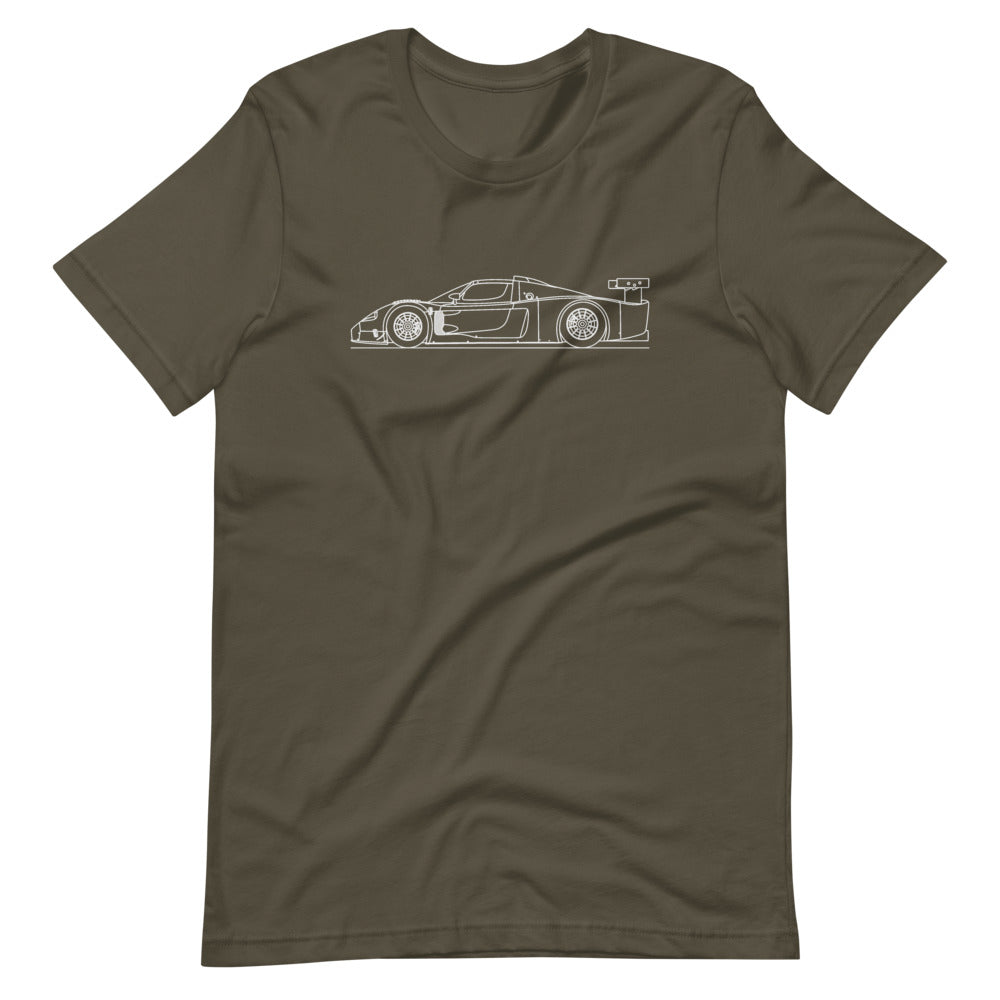 Maserati MC12 Corsa t-shirt design displayed