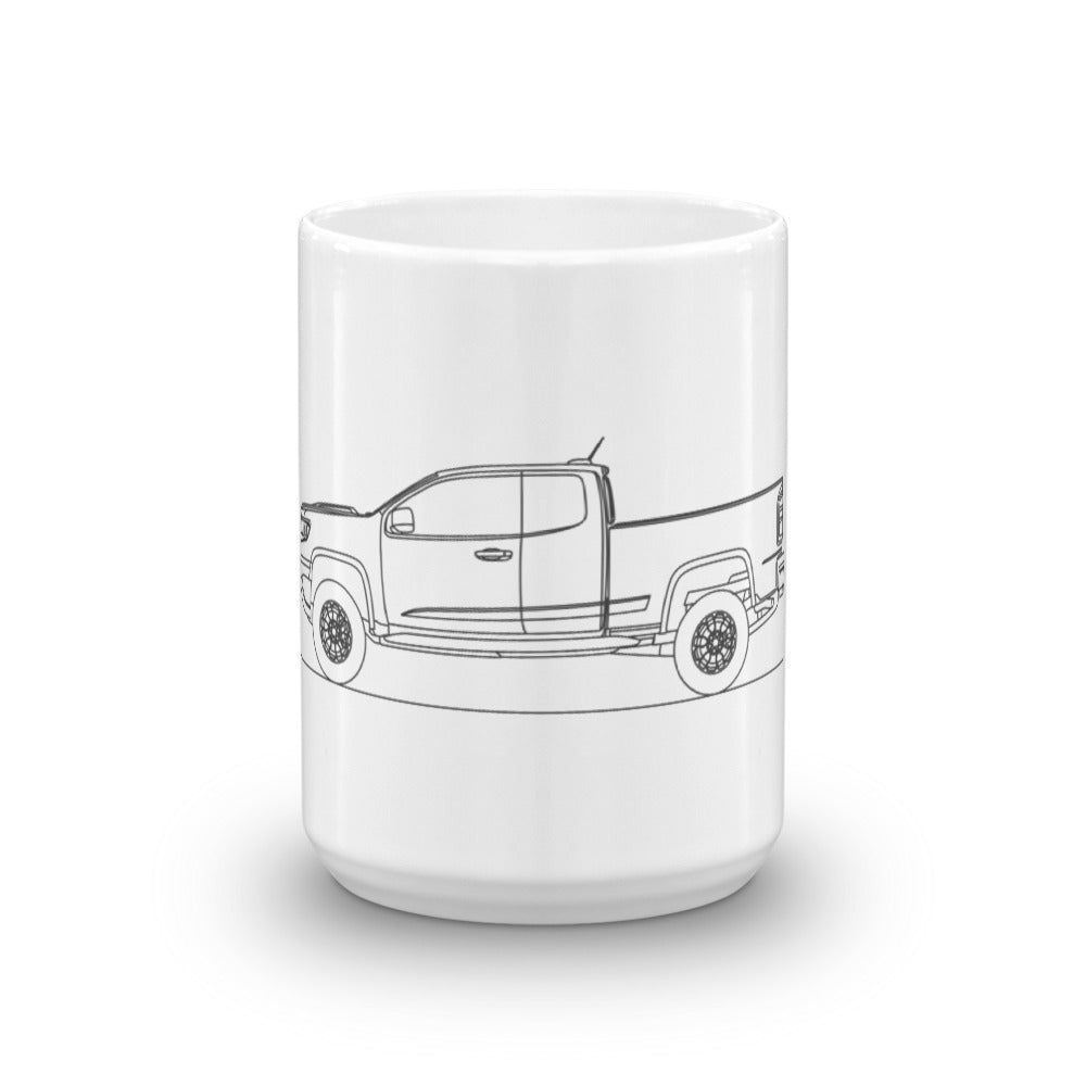 Chevrolet Colorado ZR2 mug with design details