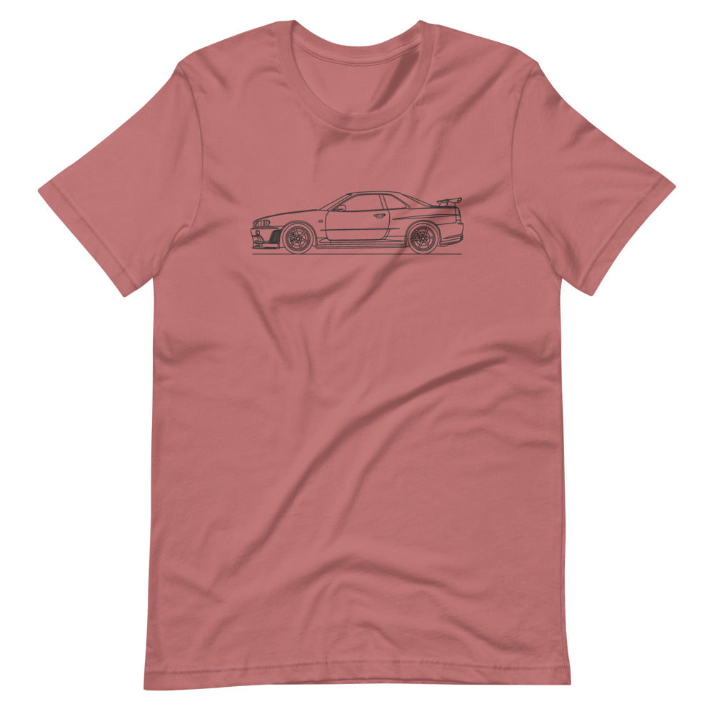 Nissan Skyline GT-R R34 T-shirt