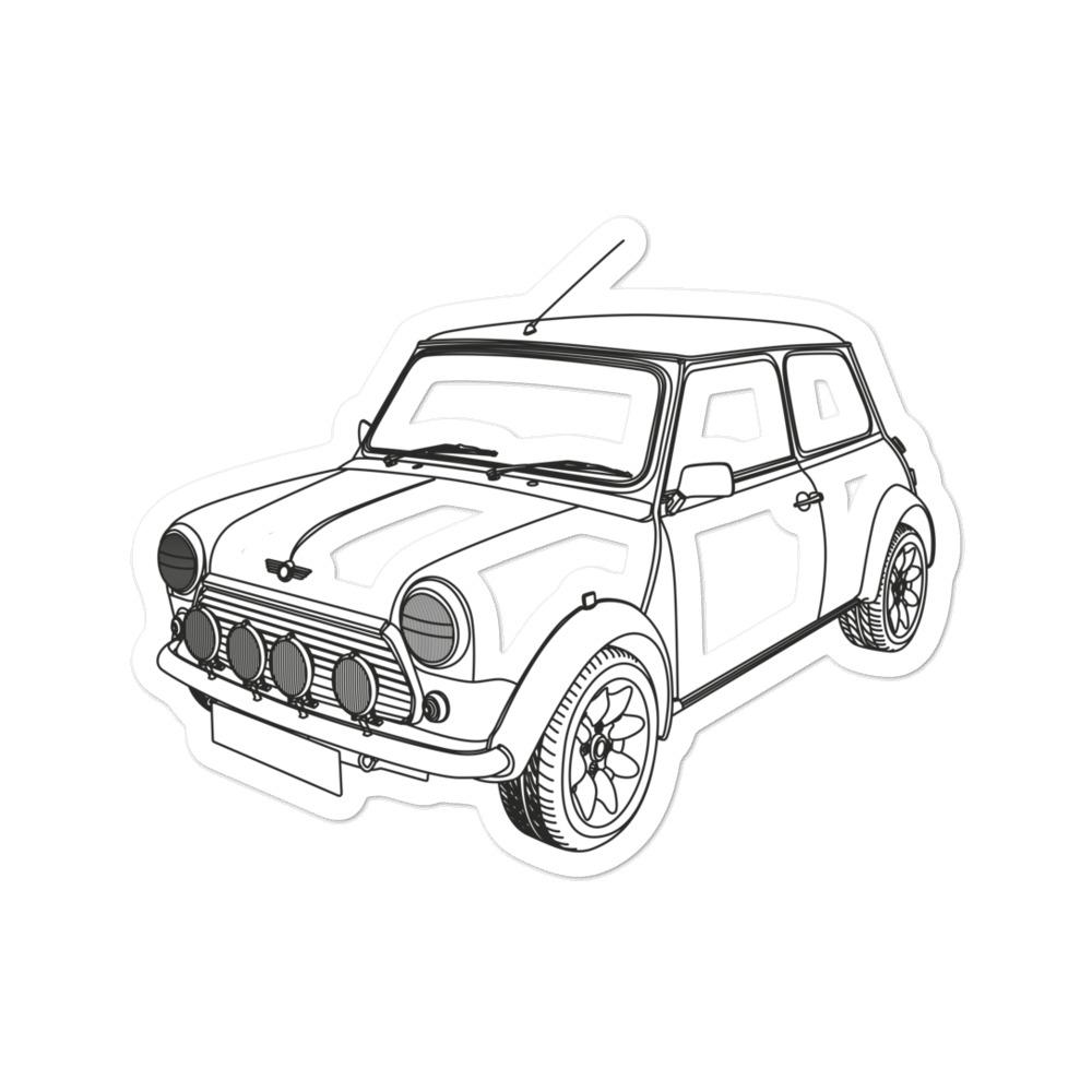 MINI MKI FTQ Sticker - Artlines Design