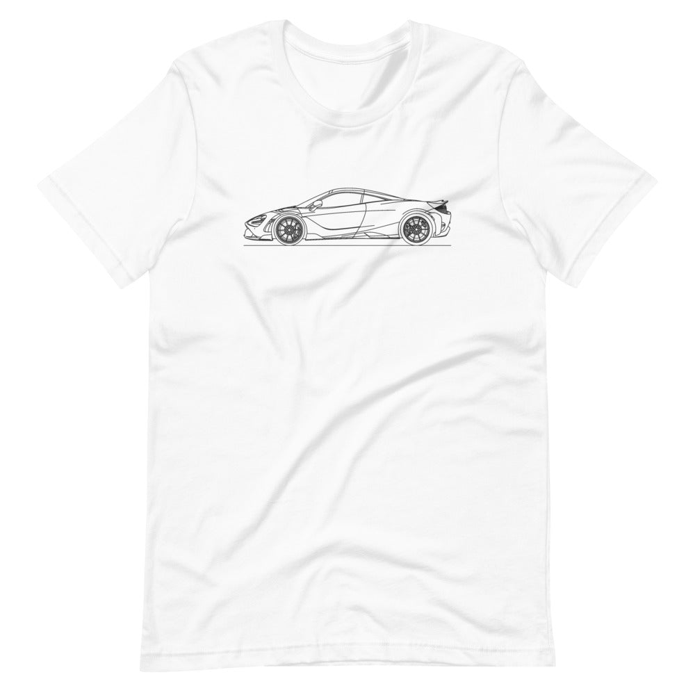 Mclaren 765LT t-shirt in vibrant colors
