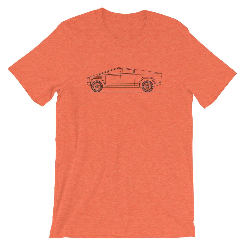 Tesla Cybertruck T-shirt - Artlines Design