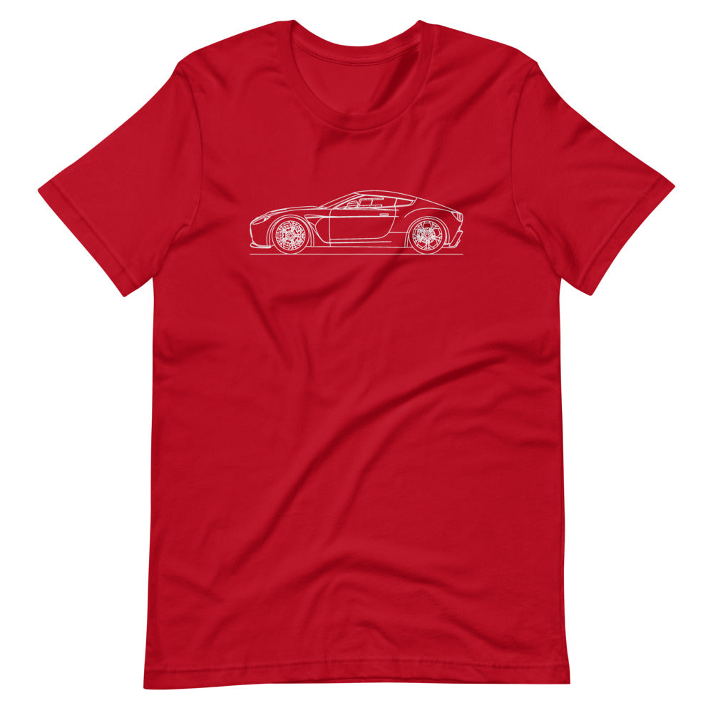 Aston Martin V12 Zagato Red T-shirt - Artlines Design