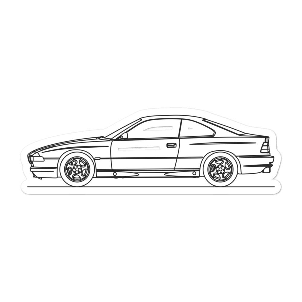 BMW E31 850CSi Sticker - Artlines Design