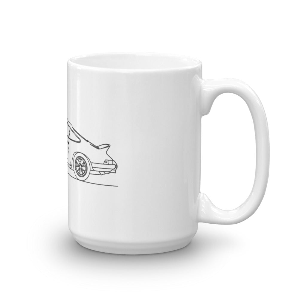 Porsche 911 Carrera RS 2.7 mug design