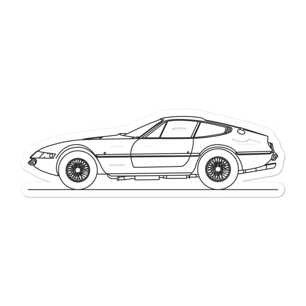 Ferrari 365 Daytona Sticker - Artlines Design