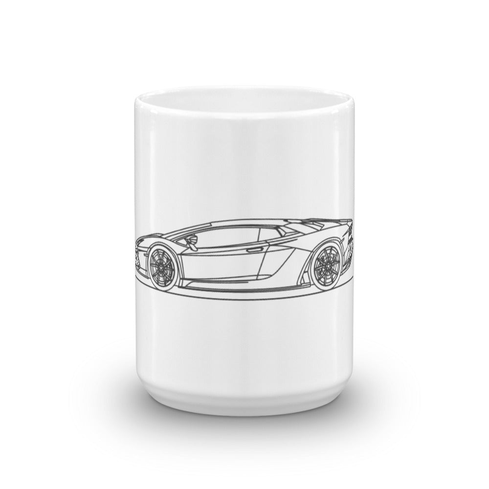 Lamborghini Aventador S mug in stylish design