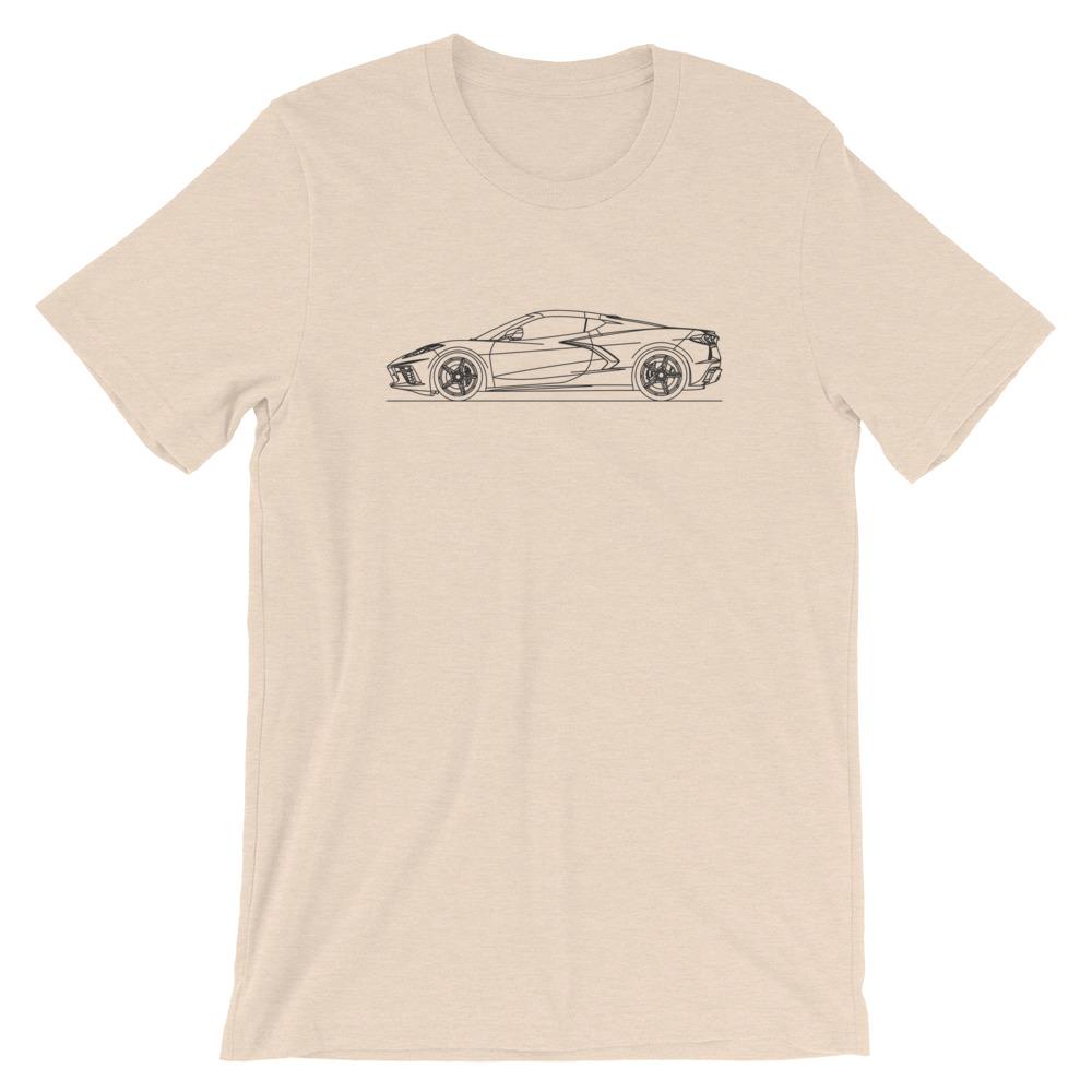 Chevrolet Corvette C8 T-shirt - Artlines Design