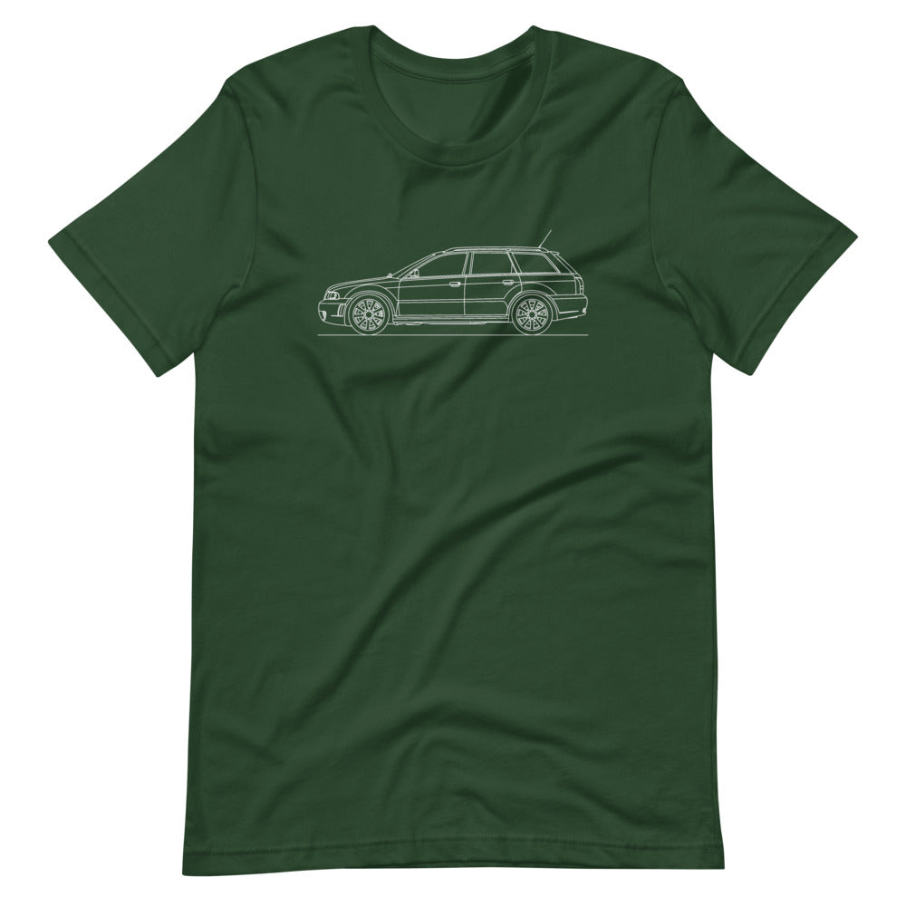 audi b5 rs4 avant t-shirt design