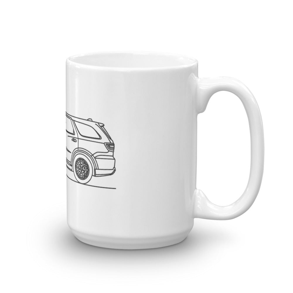 Dodge Durango III SRT mug displayed with image.