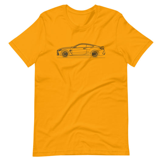 BMW F92 M8 silhouette t-shirt displayed prominently