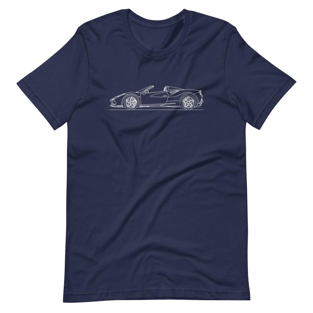 Ferrari F8 Tributo Spider t-shirt design