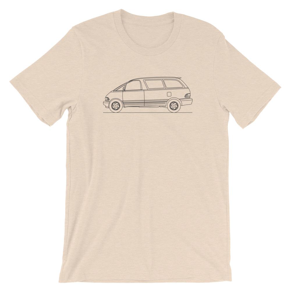 Toyota Previa T-shirt - Artlines Design