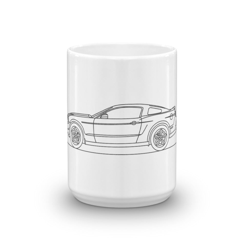 Ford Mustang S197 GT car mockup image