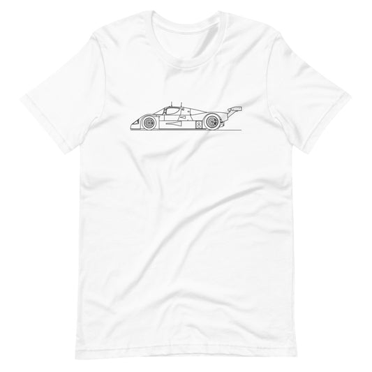 Mercedes-Benz Sauber C9 t-shirt design displayed