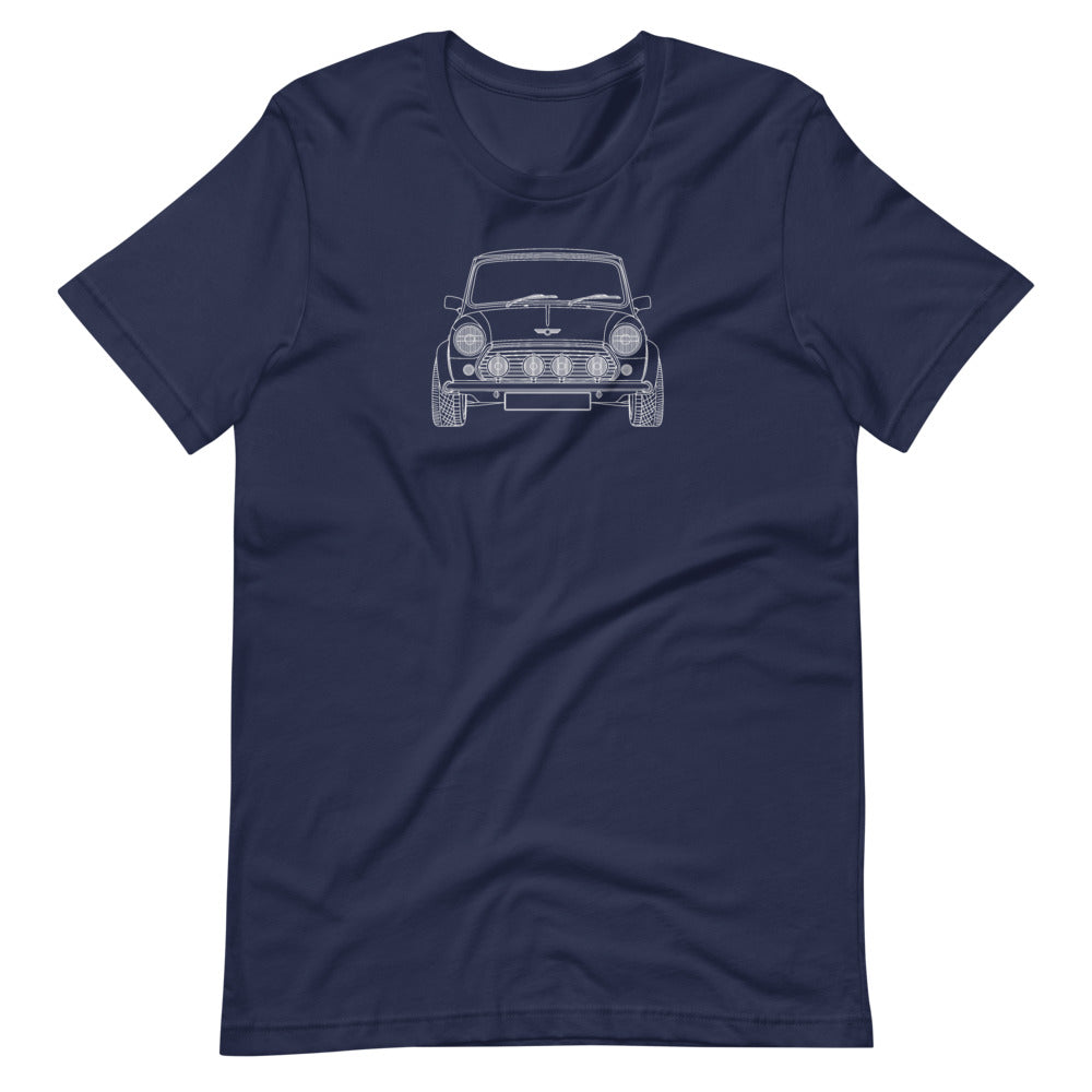 Mini MK1 front t-shirt displayed in image