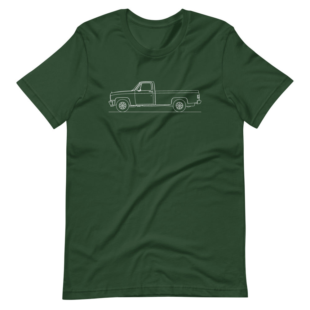 Chevrolet C/K 3rd Gen T-shirt Forest - Artlines Design