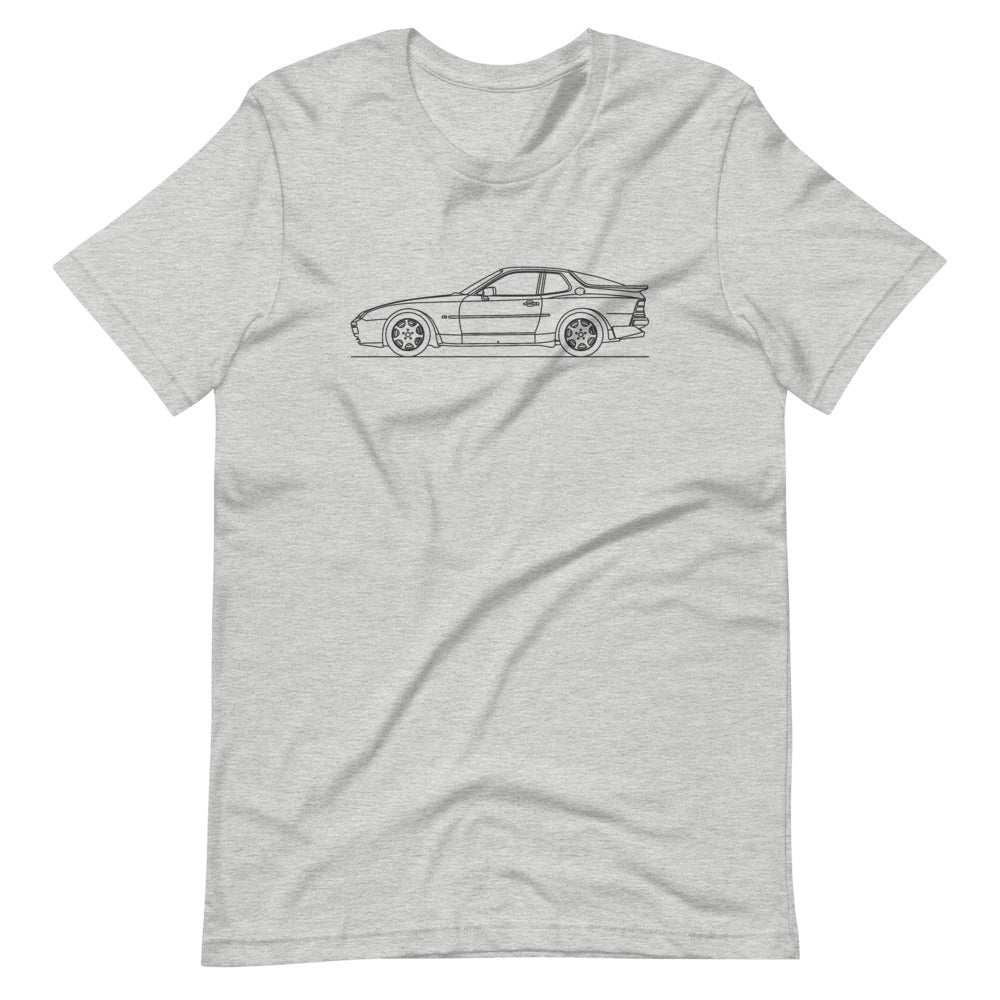 Porsche 944 Turbo S T-shirt Athletic Heather - Artlines Design