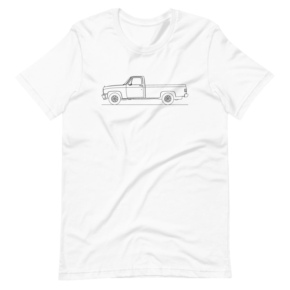Chevrolet C/K 3rd Gen T-shirt White - Artlines Design