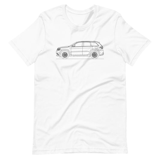Jeep Grand Cherokee Trackhawk WK2 silhouette T-shirt