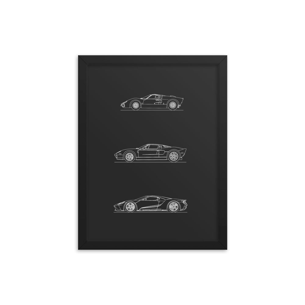 Ford GT Evolution Poster