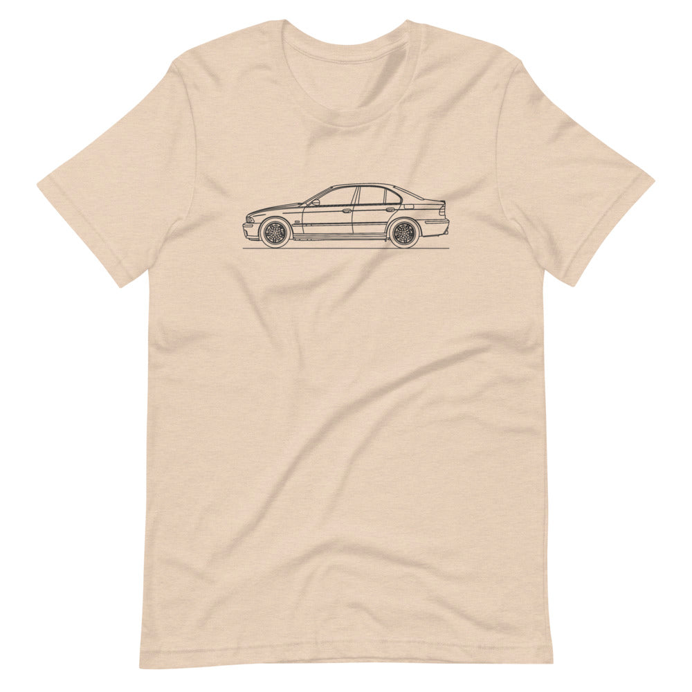 BMW E39 M5 t-shirt in a stylish design