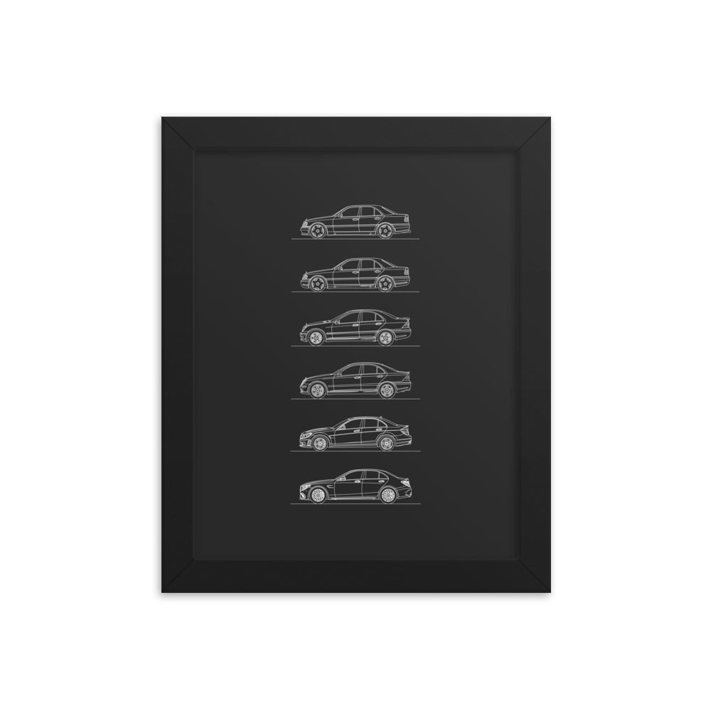 Mercedes-Benz C-Class AMG Evolution Poster