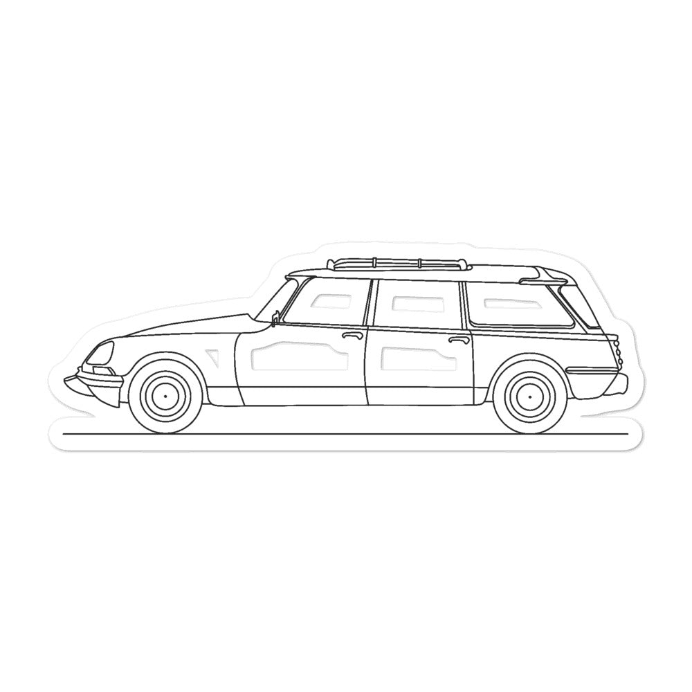 Citroën DS Break Sticker