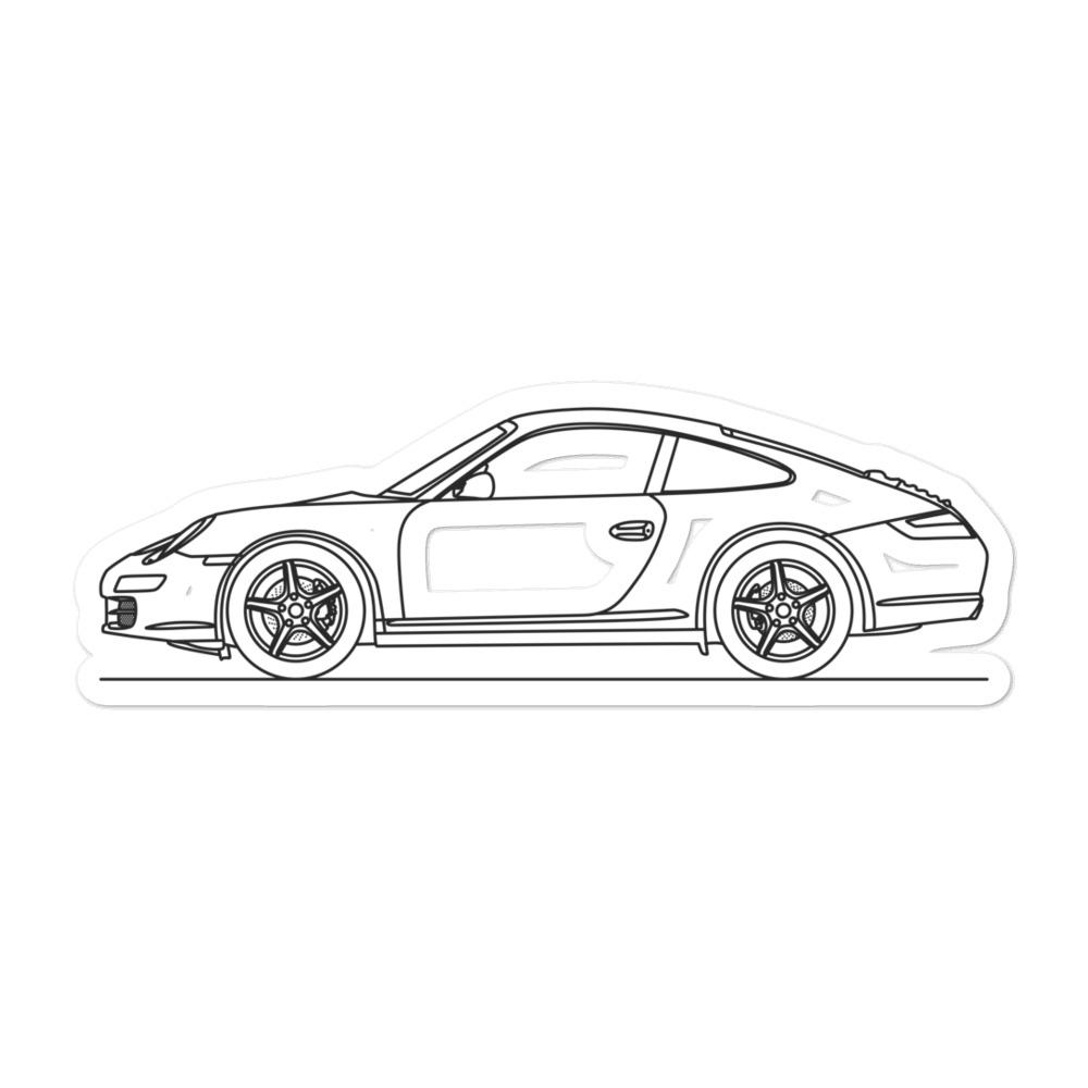Porsche 911 997.1 Sticker - Artlines Design