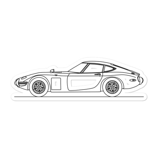 Toyota 2000GT Sticker - Artlines Design