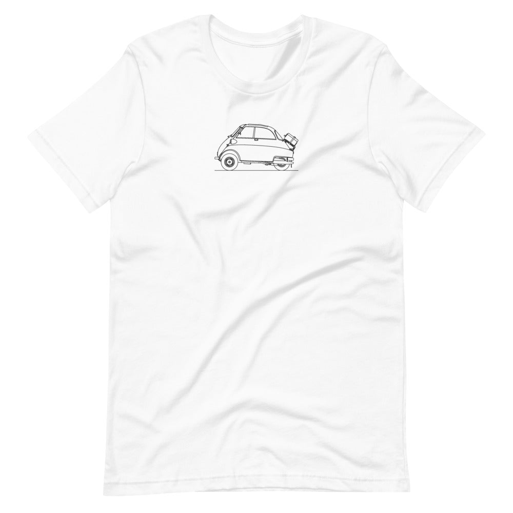 BMW Isetta T-shirt White - Artlines Design