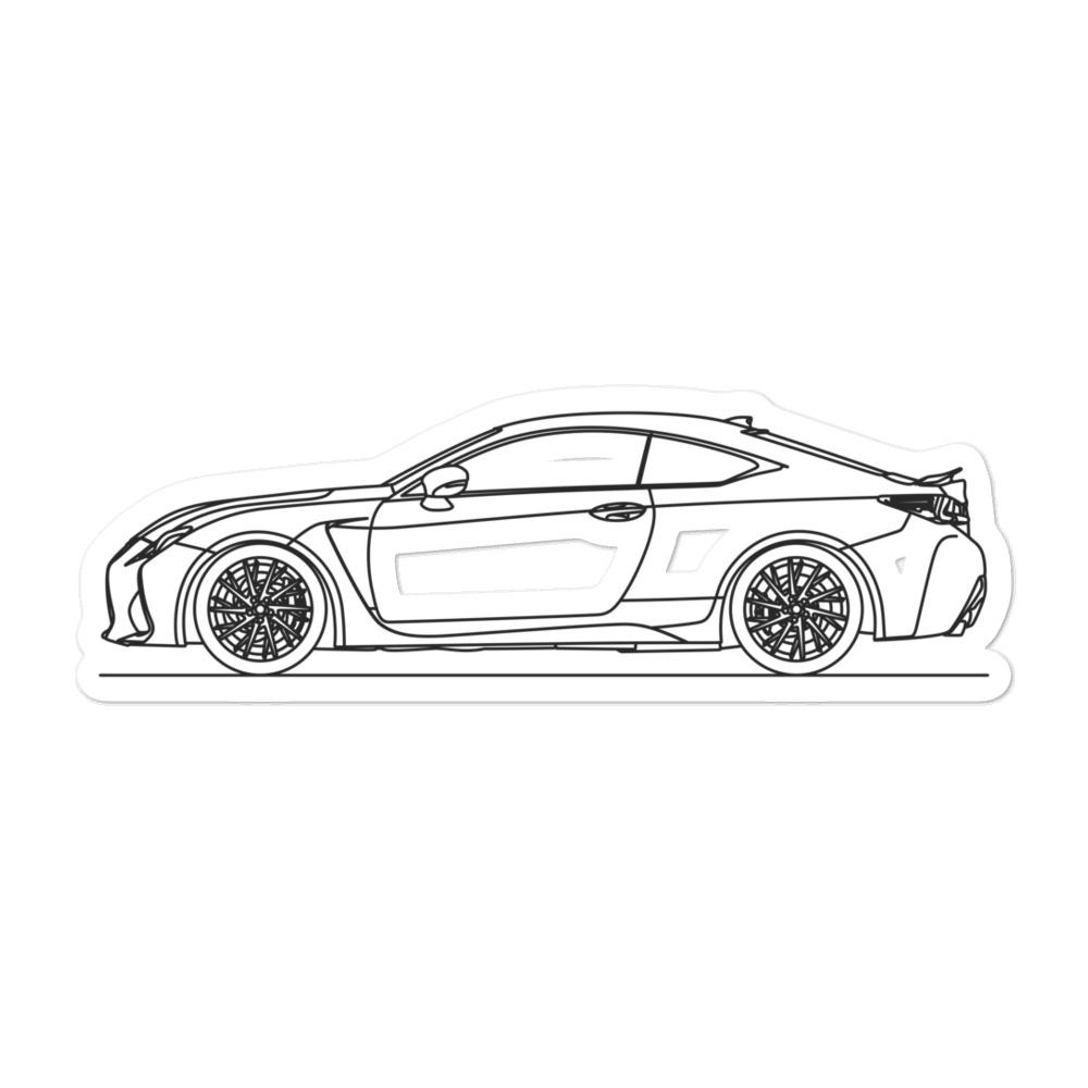 Lexus RC F Sticker - Artlines Design
