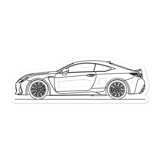 Lexus RC F Sticker - Artlines Design