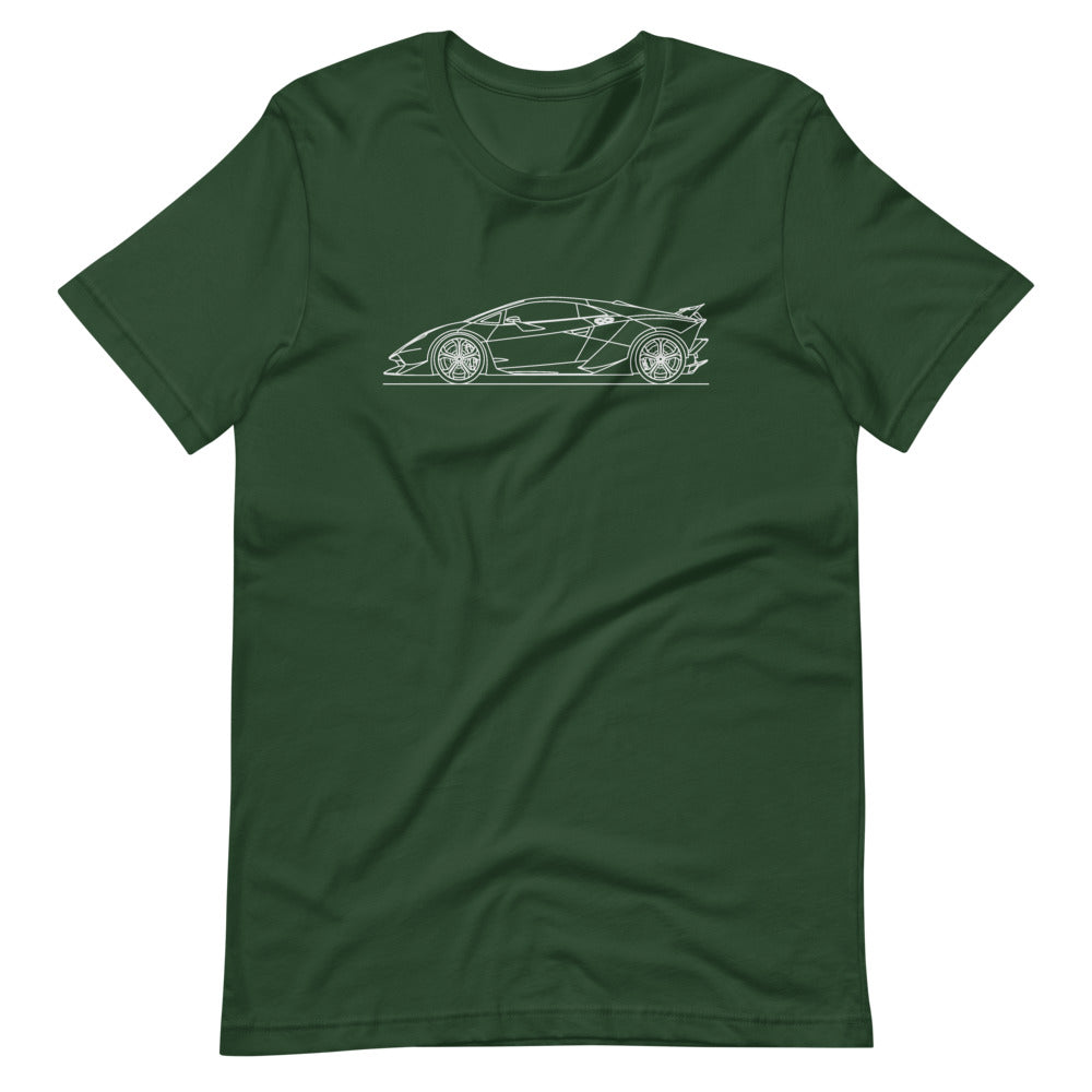 Lamborghini Sesto Elemento t-shirt in black