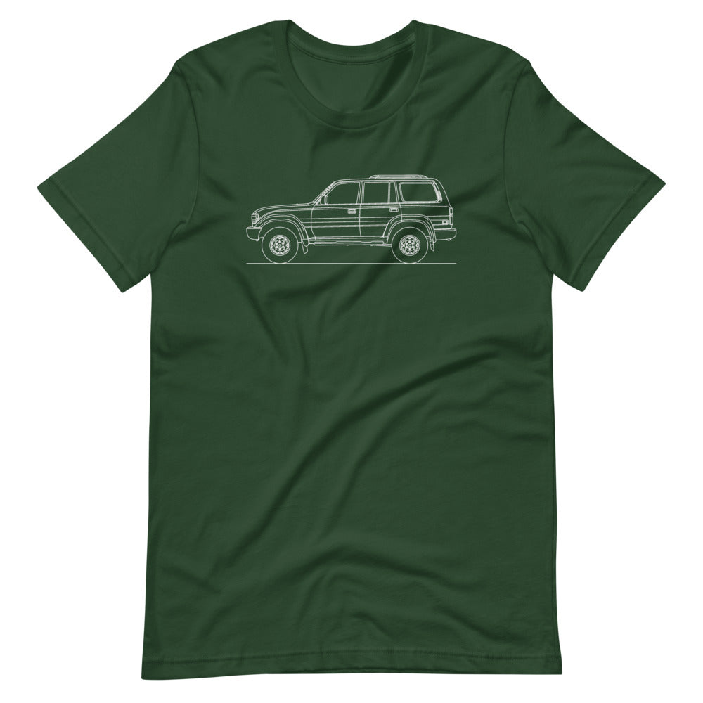 Toyota Land Cruiser FJ80 t-shirt design