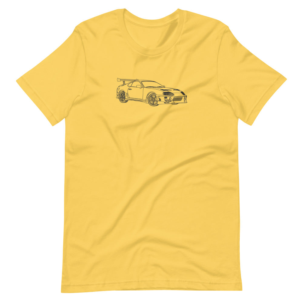 brians toyota supra ftq t-shirt design