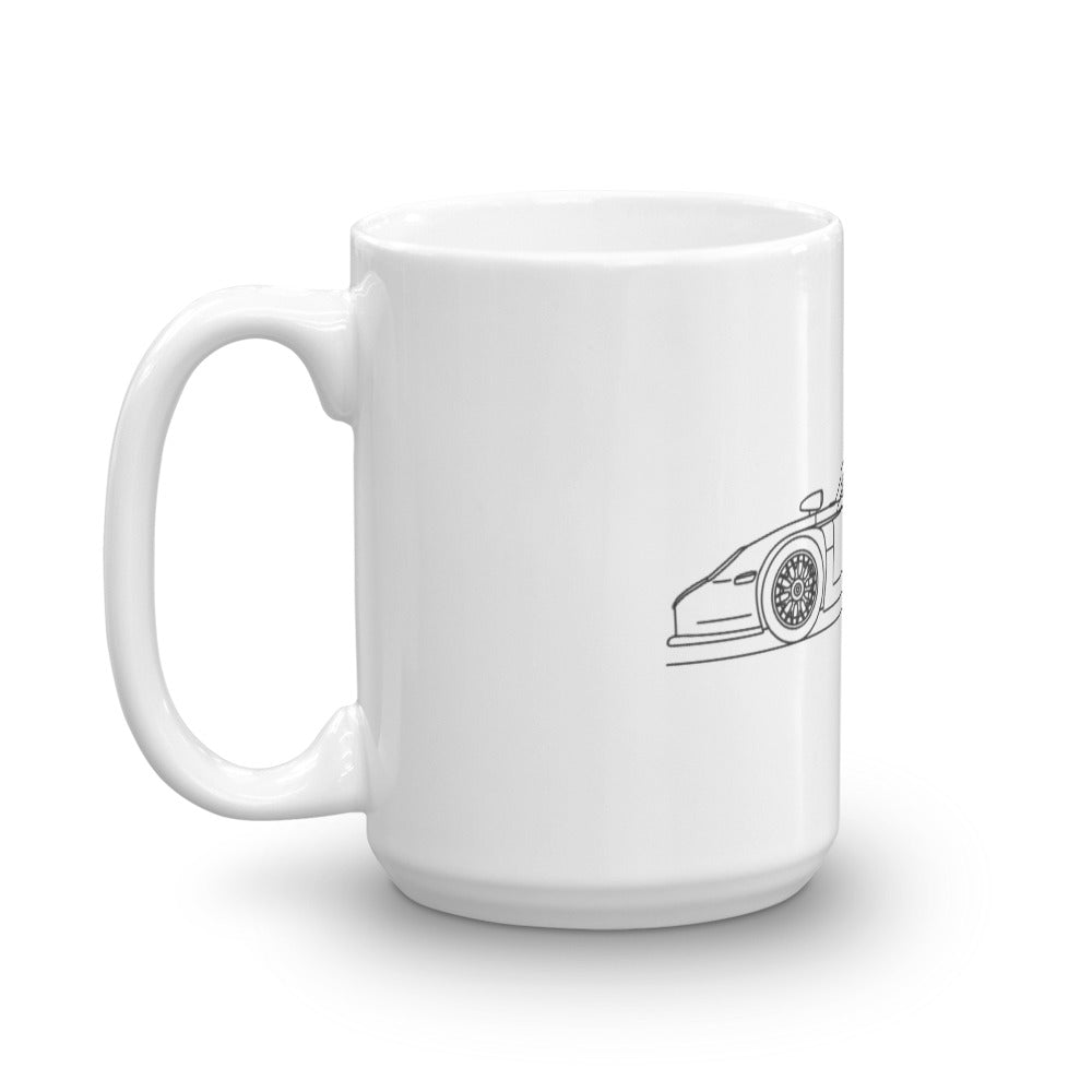 Porsche 911 GT1 mug with vibrant design