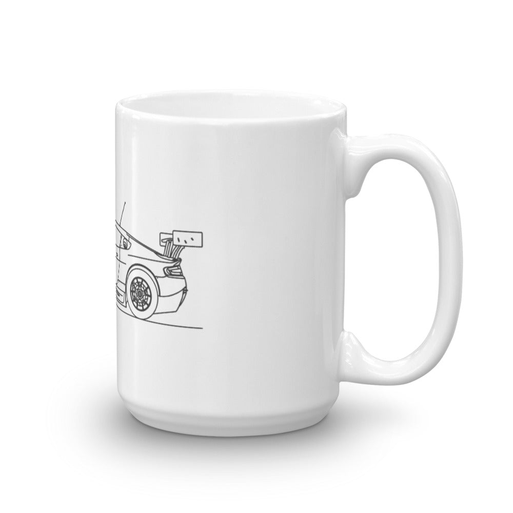 Aston Martin Vantage GT3 mug design displayed