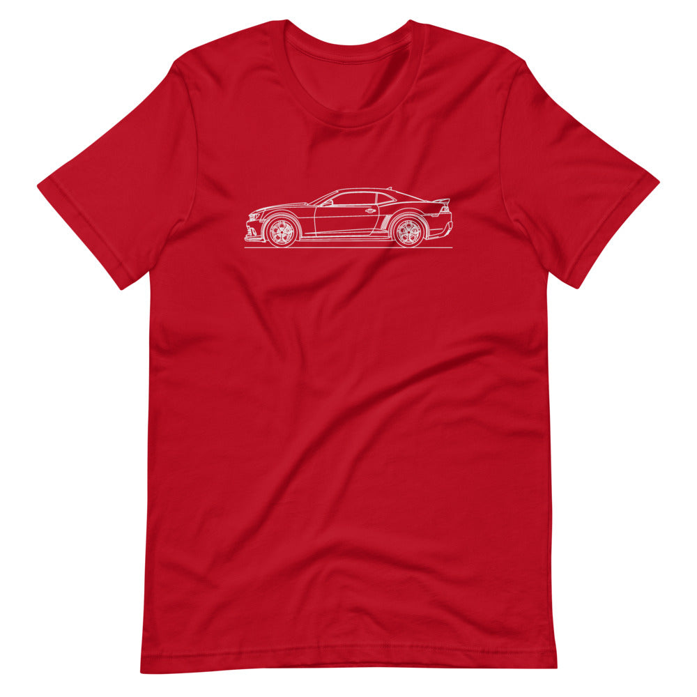 Chevrolet Camaro Z28 t-shirt design displayed